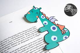 Dragon Bookmarker Bookmarks Handmade Bookmark Craft Creative Bookmarks