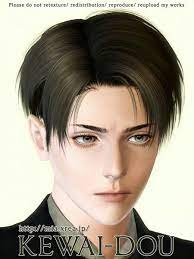 Levi Ackerman In Final Fantasy Cgi Rambut Pria Penari