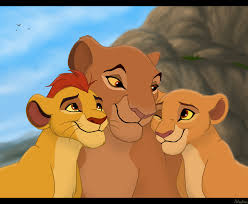 Kion And Kiara With Their Grandmother Sarabi Lion King Pictures Lion King Art Lion King Fan Art