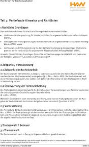 Check spelling or type a new query. Richtlinie Zur Erstellung Einer Bachelorarbeit An Der Fakultat Betriebswirtschaft Pdf Kostenfreier Download