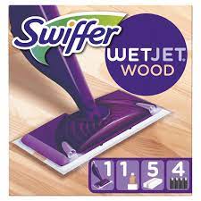 Lingettes de nettoyage wet jet swiffer, x10. Acheter Swiffer Balai Anti Poussiere Special Bois Wetjet 1 Piece