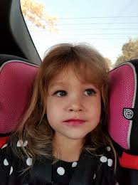 My little girl has Mickey Mouse lips