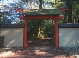 Gate To Japanese Garden Japanese Garden Virginia Beach Outdoor Structures