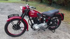 Image result for Pepper Red 1953 Motorcycle