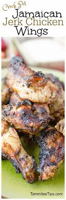 Jamaican Jerk Chicken Wings Recipe You Make In The Crock Pot Yes It S True Perfect For Super Bowl Football Parties Wing Recipes Chicken Wing Recipes Recipes