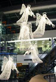 Decorative Angels Made With Blachere Illumination Outdoor Christmas Lights Outdoor Christmas Decorations Outdoor Christmas