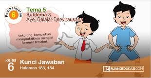Kunci Jawaban Dan Pembahsan Soal Soal Latihan Buku Siswa Tematik Tema 5 Wirausaha Subtema 3 Ayo Belajar Berwirausaha Halaman 183 Buku Kurikulum Buku Pelajaran