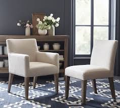 Pb Classic Square Upholstered Dining Chairs In Indigo Upholstered Dining Side Chair Side Chairs Dining Dining Chairs
