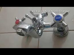 Jakarta pusat bintang jaya sanitary90. Cara Pasang Keran Kran Panas Dingin Dan Shower Onda Youtube