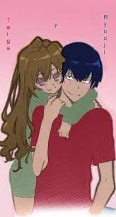 Toradora 945464 Zerochan Toradora Taiga And Ryuuji Anime