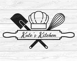 Svg Files Baking Etsy Monogram Svg Svg Baking Logo