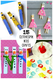 Fine motor activities for preschoolers. 15 Clothespin Crafts Your Little Ones Will Love To Make Make And Takes