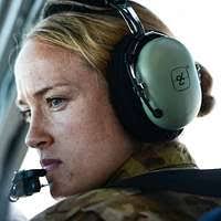 2nd Lt. Caitlyn Simpson, a tank commander with A co.