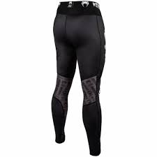 venum venum logos legging spats tights black white