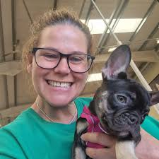 Vicky Ferguson our Project Co-Ordinator checking out our new food donation  point Pets at Home Widnes store. Did you know that we also collect and give  out pet food? Vicky was lucky