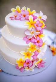 Frangipani Cake Hawaiian Cake Tropical Wedding Cake Birthday Cakes For Women
