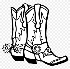 This lovely map coloring page is one of my favorite. Cowboy Boots Coloring Pages Cowgirl Boots Clip Art Hd Png Download 1941x1835 2143372 Pngfind