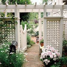 Fence designs for front yards. 19 Beautiful Trellis Fence And Screen Ideas To Turn Your Yard Into A Private Escape Better Homes Gardens