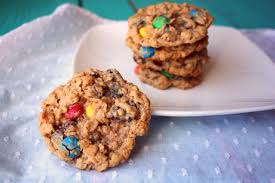 Maybe her son bobby deen should make these over for his new show, not my mama's meals? Monster Cookies She Makes And Bakes