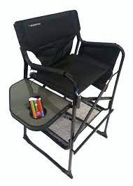 the quot professional limited edition quot world s best tall folding directors chair with new portable power bank seat storage classroom stools bag storage