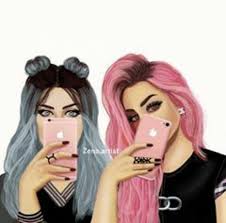 Pin De Khadija Ben En Jolie Fille Anime En 2020 Dibujos Para Amigas Imajenes De Amigas Dibujos Amigas