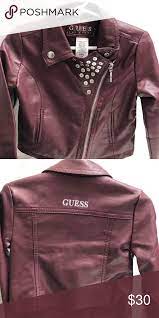 Guess Kids Leather Jacket Kids Leather Jackets Leather Jacket Jackets