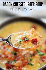 Start by cooking your bacon. Low Carb Bacon Cheeseburger Soup Recipe Easy Keto Soup Recipe