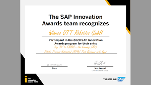 Maybe you would like to learn more about one of these? Rpa Losung Emma Aus Darmstadt Frankfurt Beim Sap Innovation Award