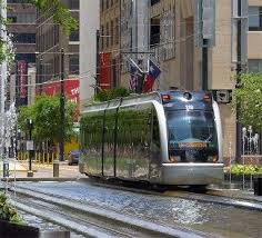Will Take You Directly To Rhe Rodeo Houston Light Railway System Metrorail Light Rail Station Houston Lights Light Rail