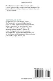 If you label each word with a letter (e.g. How To Write A Sestina Mayers Florence Cassen 9798614042226 Amazon Com Books