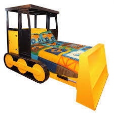 Custom Made Bulldozer Bed For Full Size Mattress Set Toddler Bed Set Full Size Mattress Set Bed