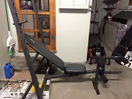 Gold S Gym 10 1 Xr Olympic Weight Bench And 110 Lb Bar Wei Nex Tech Classifieds