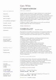 Computer Support Technician Resume Best Of It Support Technician Cv Sample Job Description Cvs Curric In 2020 Medical Resume Medical Resume Template Engineering Resume