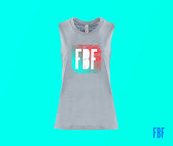 Download Fbf Graident Denim Grunge Muscle Tank Flawless Boxing Fitness