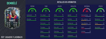 The other one is a fut freeze version that was added in. Fifa 21 Merece La Pena Ousmane Dembele Flashback Solucion Del Sbc