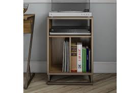 While the cubbies will hold 20 lbs. Novogratz Regal Turntable Stand Ashley Furniture Homestore