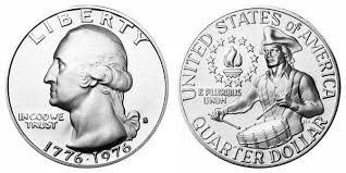 washington quarters bicentennial design us coin quartes