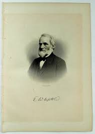 1888 Engraving Elijah Wood Upton Essex County Peabody Ma. History Genealogy 