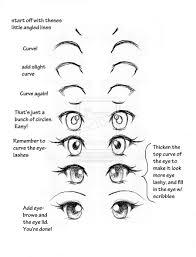 Might require some previous knowledge on how to draw an anime face. Eye Tutorial Anime Drawings Eye Tutorial Drawing Tips