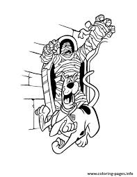 Free printable mummy coloring pages for kids that you can print out and color. Scooby Chased By Mummy Fb4b Coloring Pages Printable