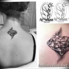 Diamonds as an emblem of everlasting love: Diamond Tattoo Picture Photo 26 11 2018 310 Tattoo Examples Tattoovalue Net Tattoovalue Net