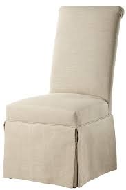 Custom Rolled Back Parsons Chair With Skirt Home Decorators Parsons Chairs Dining Chairs Dinning Room Chairs