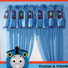 Thomas And Friends Window Drape Train Room Decor Boys Room Curtains Thomas And Friends