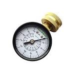 Water hose pressure gauge