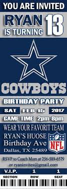 Dallas Cowboys Invitation Template Cowboy Invitations Dallas Cowboys Birthday Dallas Cowboys Birthday Party