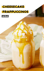 How To Make Starbucks Cheesecake Frapps At Home Recipe Coffee Drink Recipes Food Frappe Recipe