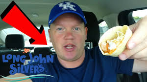 Coat fish with batter, drop into hot oil. Long John Silvers Grilled Salmon Sweet Chili Taco Reed Reviews Youtube