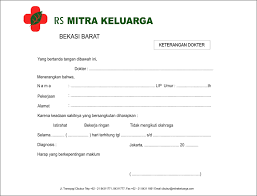 Aug 18, 2020 · contoh surat dokter klinik jakarta timur surat 32. Surat Sakit Dokter Wood Scribd Indo