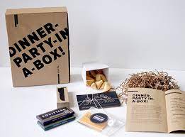 A budding playwright and his wife attend a dinner party hosted by wealthy, cultural elites, who have promised to bankroll the writer's latest play to broadway, but, in fact, have darker designs in mind for the couple.watch the dinner party full movie online free. Dinner Party In A Box On Sale November 15 Dinnerparty Gift Design Hookup Fortunecookie Party In A Box Party Party Time