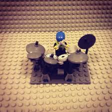 Lego Drummer Stud Earrings Lego Jewelry